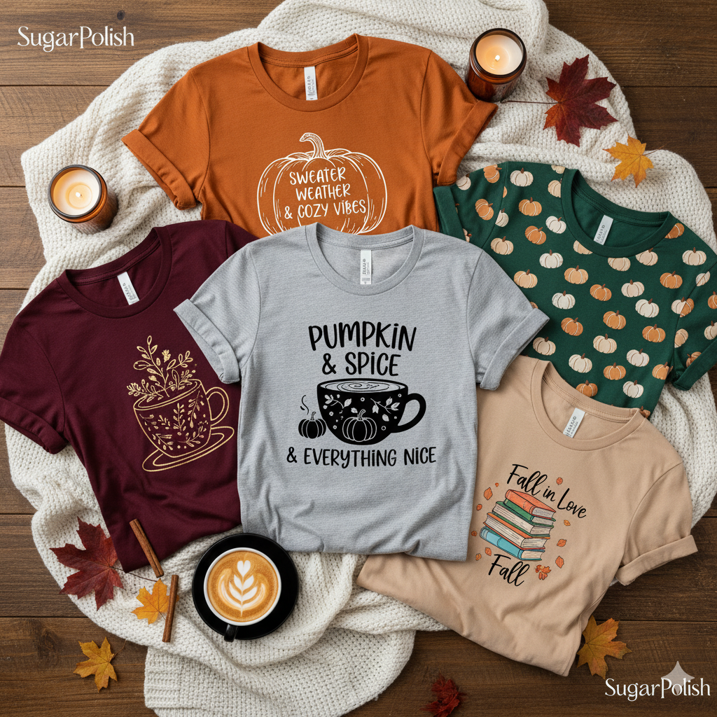 Is Your Closet Ready for Fall? Shop Our Autumn T-Shirt Collection.
