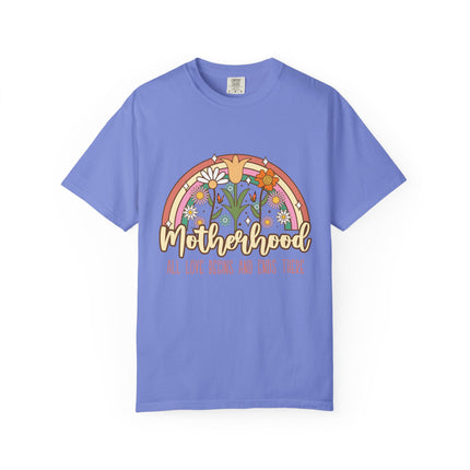 Motherhood Love Rainbow Tee
