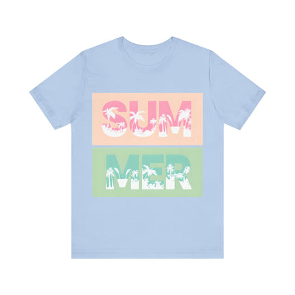 Pastel Block Summer Tee