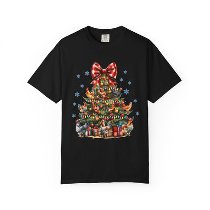 Cluckmas Tree Tee