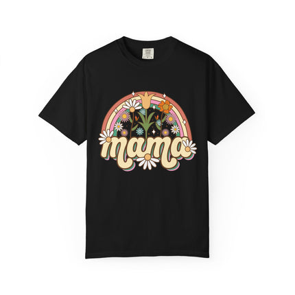 Floral Rainbow Mama Tee