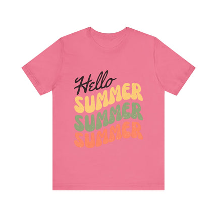 Hello Summer Retro Tee