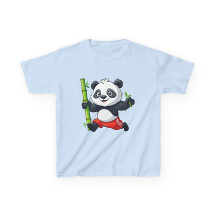 Happy Panda Bamboo Kids T-Shirt