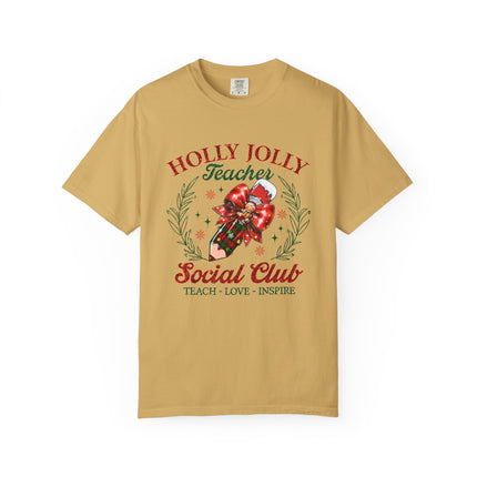 Holly Jolly Teacher Tee