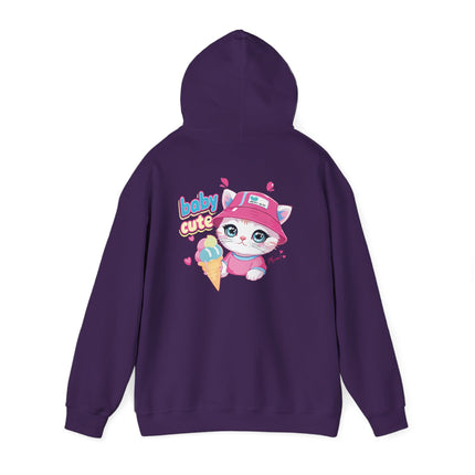 Ice Cream Kitty Hoodie