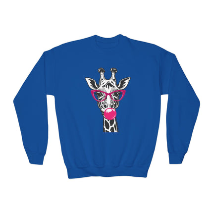 Glam Giraffe – Youth Sweatshirt