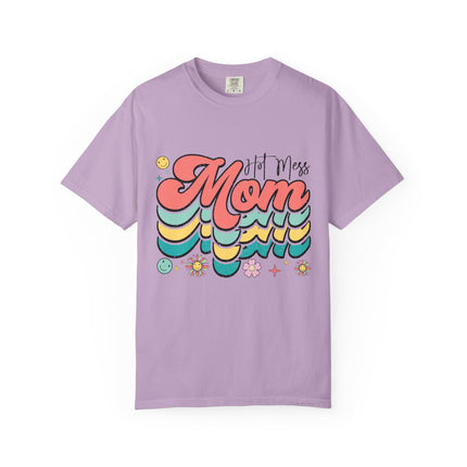Hot Mess Mom Vibes Tee
