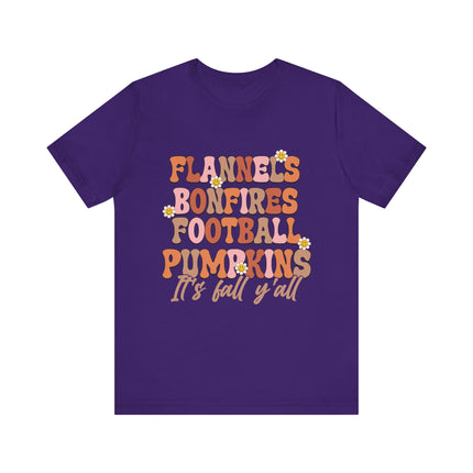 It's Fall Y’all List Tee