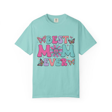 Butterfly Bloom Best Mom Ever Tee