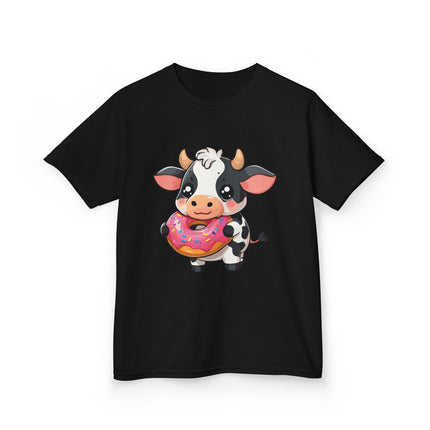 Moo Donut Love Kids T-Shirt