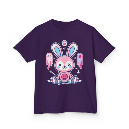 Kawaii Ghost Bunny Kids T-Shirt