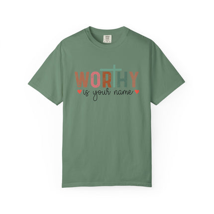 Worthy Is Your Name Cross Tee