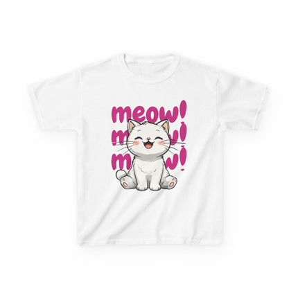 Meow Meow Kitty Kids T-Shirt
