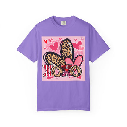 XOXO Leopard Hearts Valentine Tee