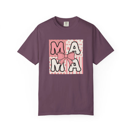 Pink Patchwork Mama T-Shirt