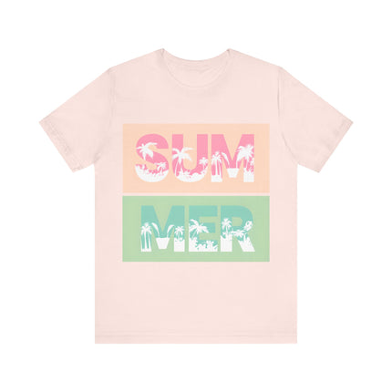Pastel Block Summer Tee