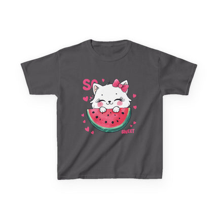So Sweet Kitty Watermelon Kids T-Shirt