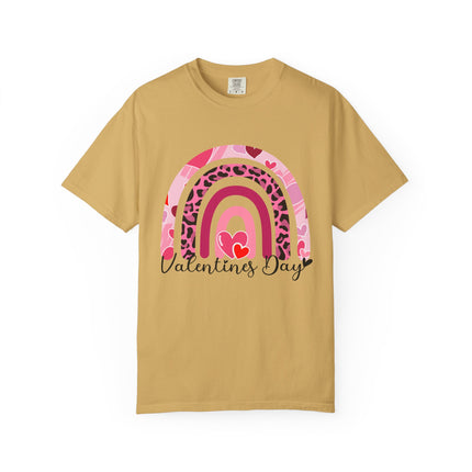 Valentine Rainbow Hearts Tee