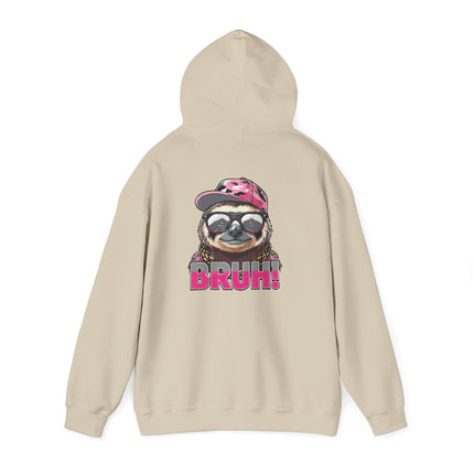 Bruh Sloth Attitude Hoodie