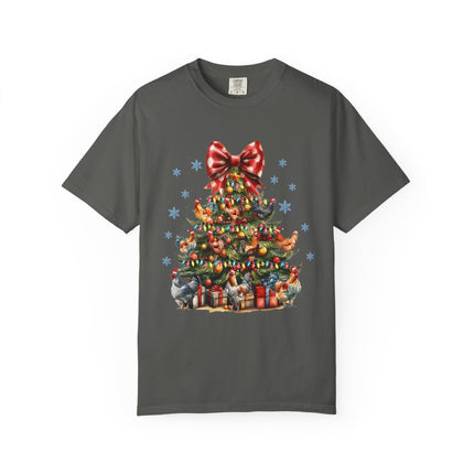 Cluckmas Tree Tee