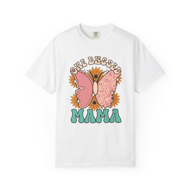 Blessed Mama Butterfly Tee
