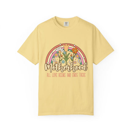Motherhood Love Rainbow Tee