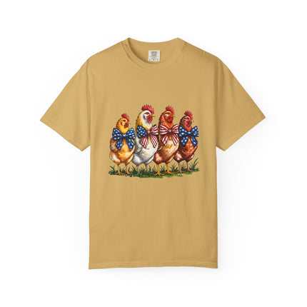 Cluckin' Patriotic Squad Tee