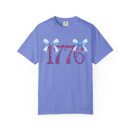 Floral 1776 Bow Tee