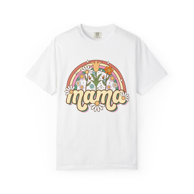 Floral Rainbow Mama Tee