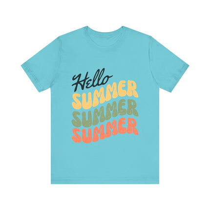 Hello Summer Retro Tee