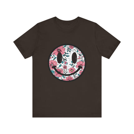 Floral Smiley Tee