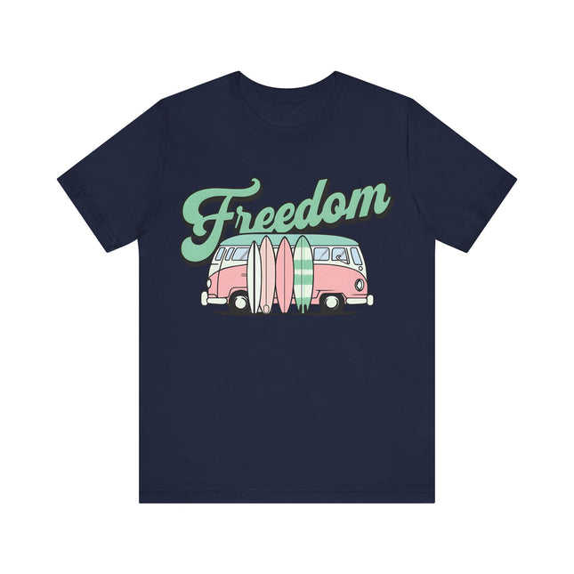 Retro Freedom Surf Van Tee