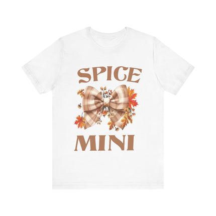 Spice Mini Fall Bow Tee