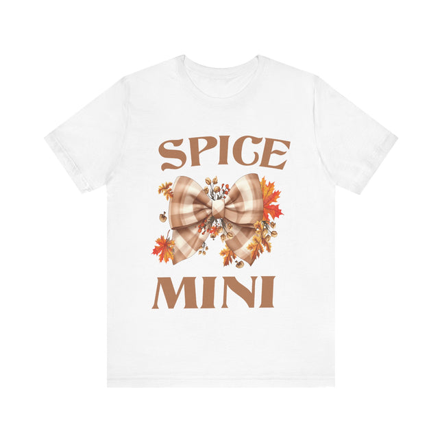 Spice Mini Fall Bow Tee