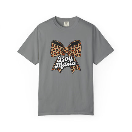 Boy Mama Leopard Bow Tee