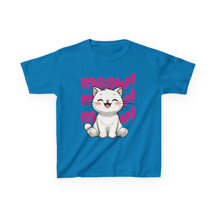 Meow Meow Kitty Kids T-Shirt