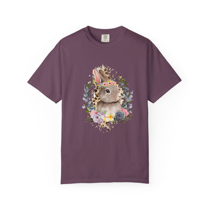 Leopard Floral Bunny Tee