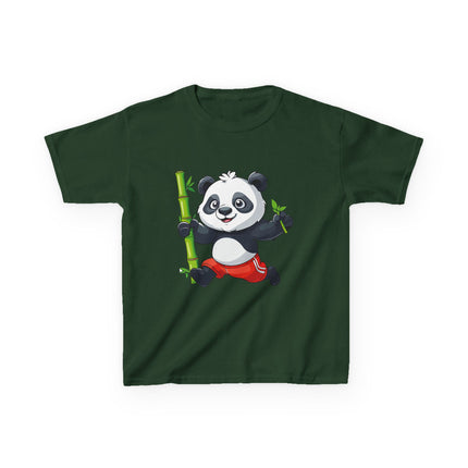 Happy Panda Bamboo Kids T-Shirt