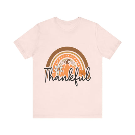 Thankful Rainbow Pumpkin Tee