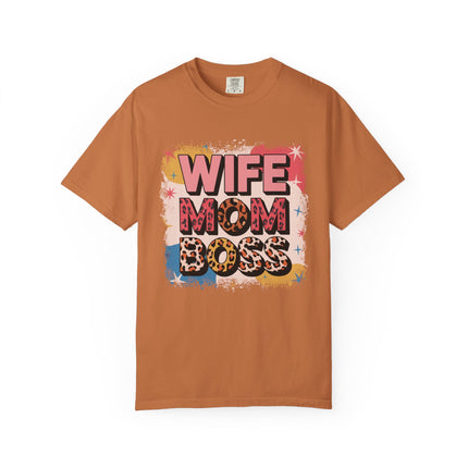 Wife Mom Boss Tee