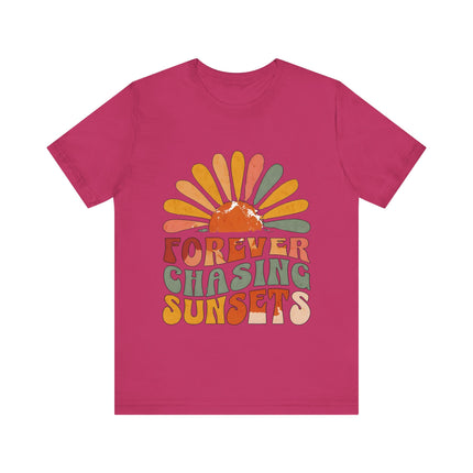 Chasing Sunsets Retro Tee