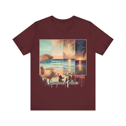 Drip Sunset Collage Tee