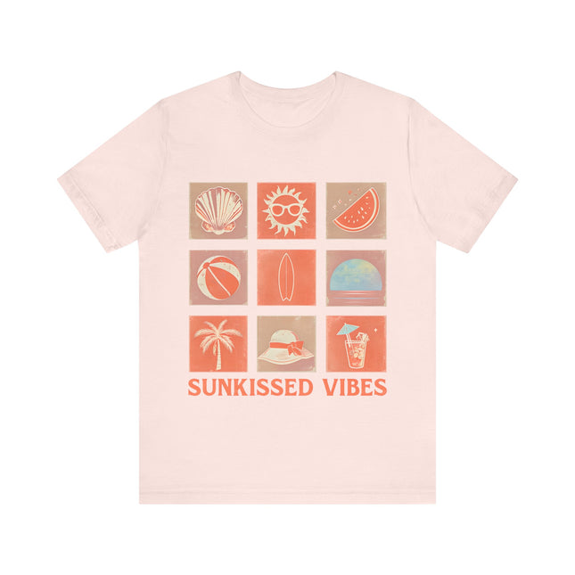 Tropical Mood Grid Tee