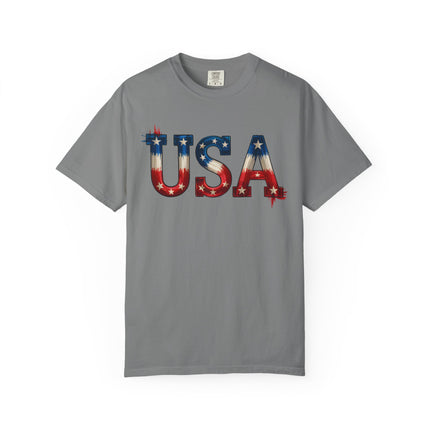 Bold Star Spangled USA Tee