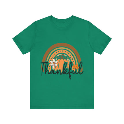 Thankful Rainbow Pumpkin Tee