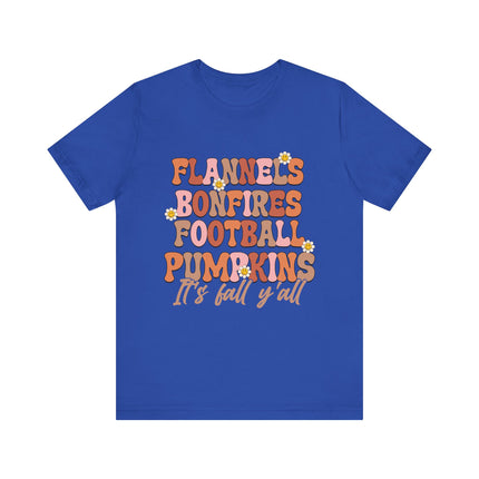 It's Fall Y’all List Tee