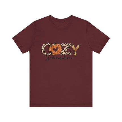 Leopard Cozy Season Tee