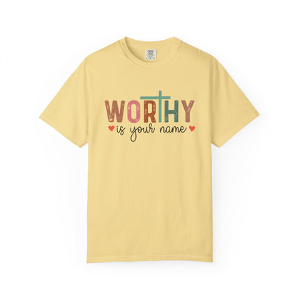 Worthy Is Your Name Cross Tee