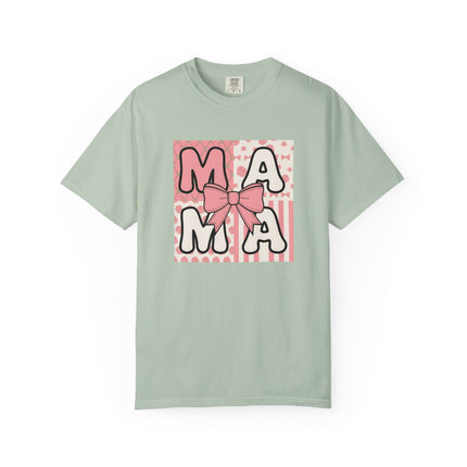 Pink Patchwork Mama T-Shirt