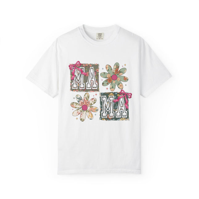 Floral Patchwork Mama Tee